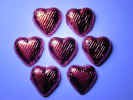 lots of chocolate hearts