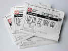 bus tickets